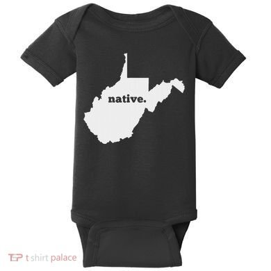 West Virginia Native Baby Bodysuit
