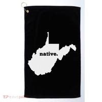 West Virginia Native Golf Towel thumb 0