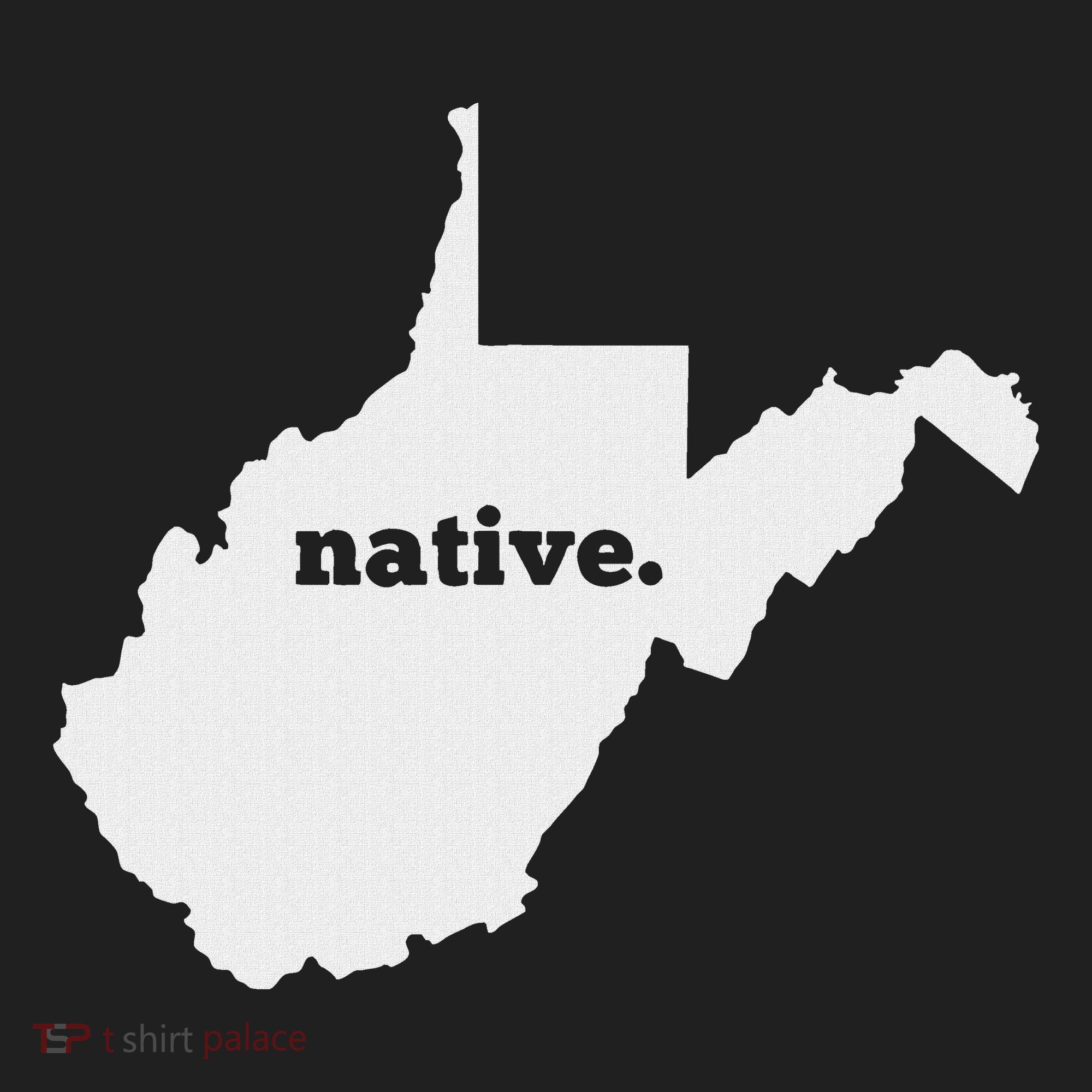 West Virginia Native Golf Towel