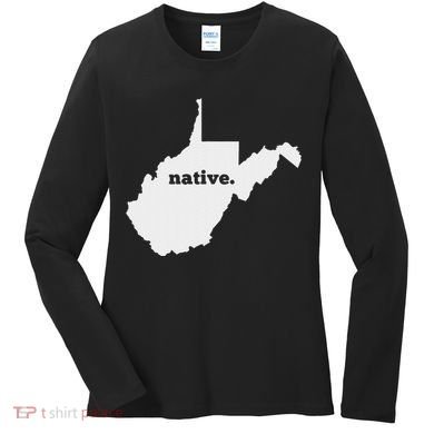 West Virginia Native Women's Long Sleeve Shirt