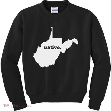West Virginia Native Kids Sweatshirt