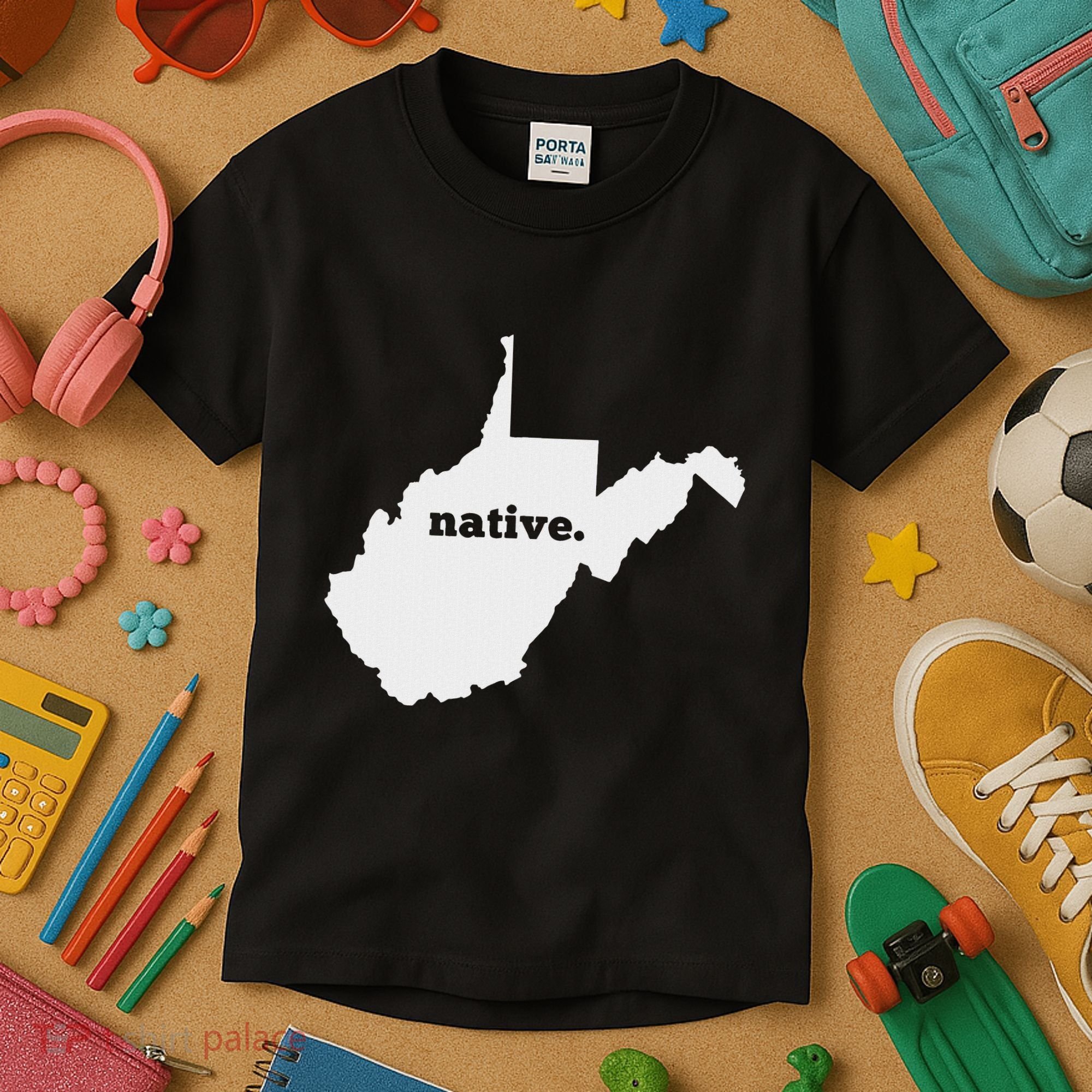 West Virginia Native Kids T-Shirt