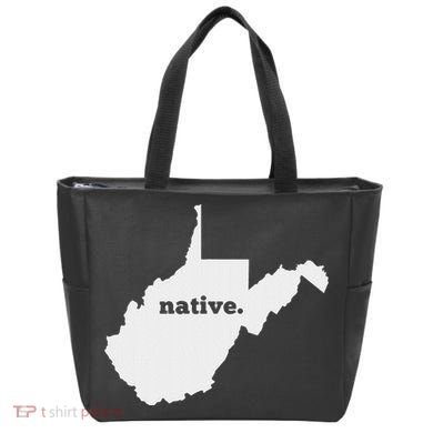 West Virginia Native Tote Bag
