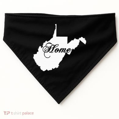 West Virginia Pride Wv Gift USA-Made Doggie Bandana