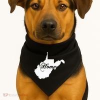 West Virginia Pride Wv Gift USA-Made Doggie Bandana thumb 1