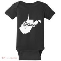 West Virginia Pride Wv Gift Baby Bodysuit thumb 0