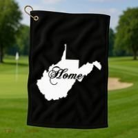 West Virginia Pride Wv Gift Golf Towel thumb 1