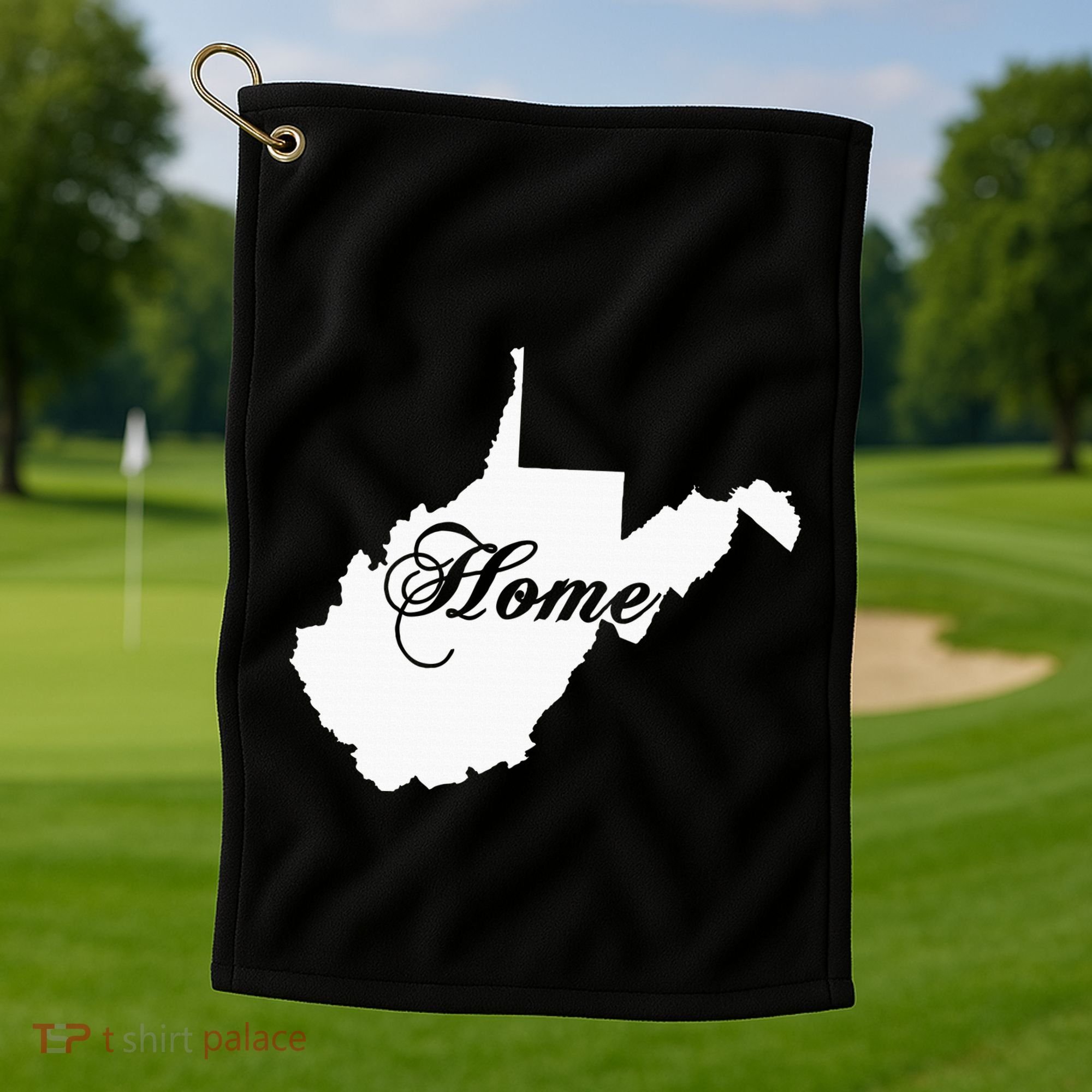 West Virginia Pride Wv Gift Golf Towel