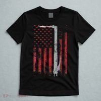 Welding Vintage Patriotic Usa American Flag Welder Gift T-Shirt thumb 5