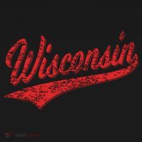 Wisconsin Varsity Script Classic Sports Jersey State Flag Toddler Hoodie thumb 2