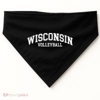 Wisconsin Volleyball USA-Made Doggie Bandana thumb 0