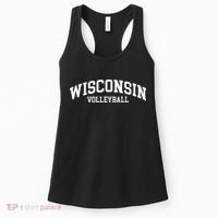 Wisconsin Volleyball Women's Tank Top thumb 0