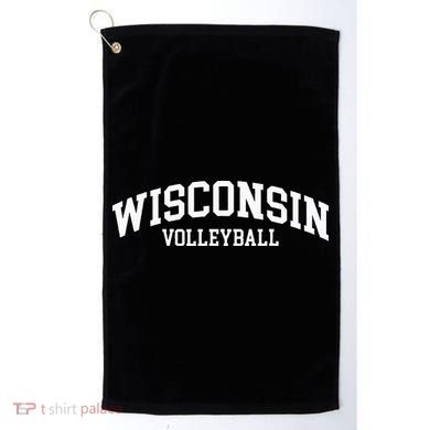 Wisconsin Volleyball Golf Towel
