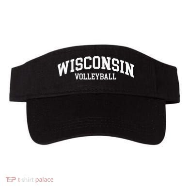 Wisconsin Volleyball Visor