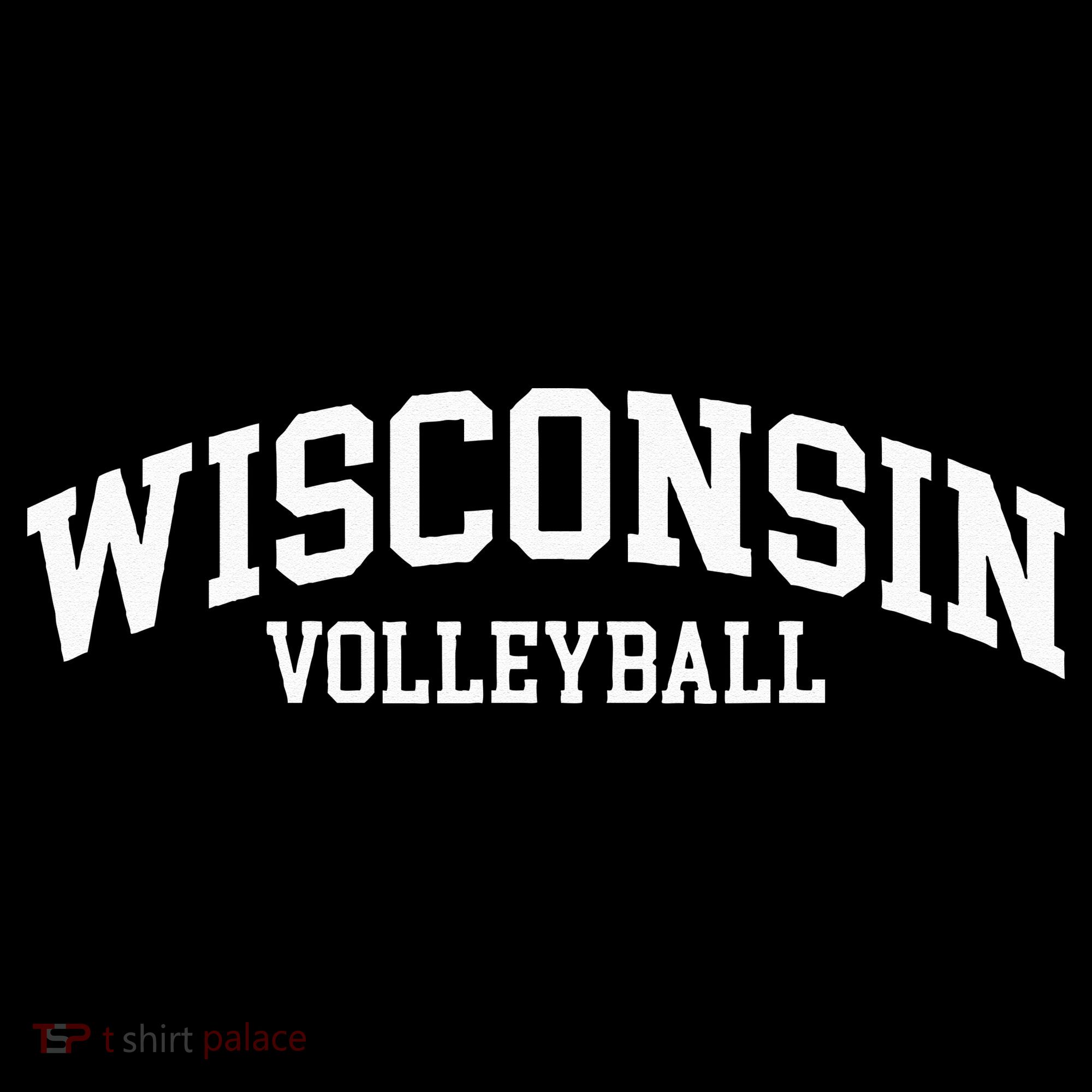 Wisconsin Volleyball Kids T-Shirt