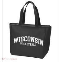 Wisconsin Volleyball Tote Bag thumb 3