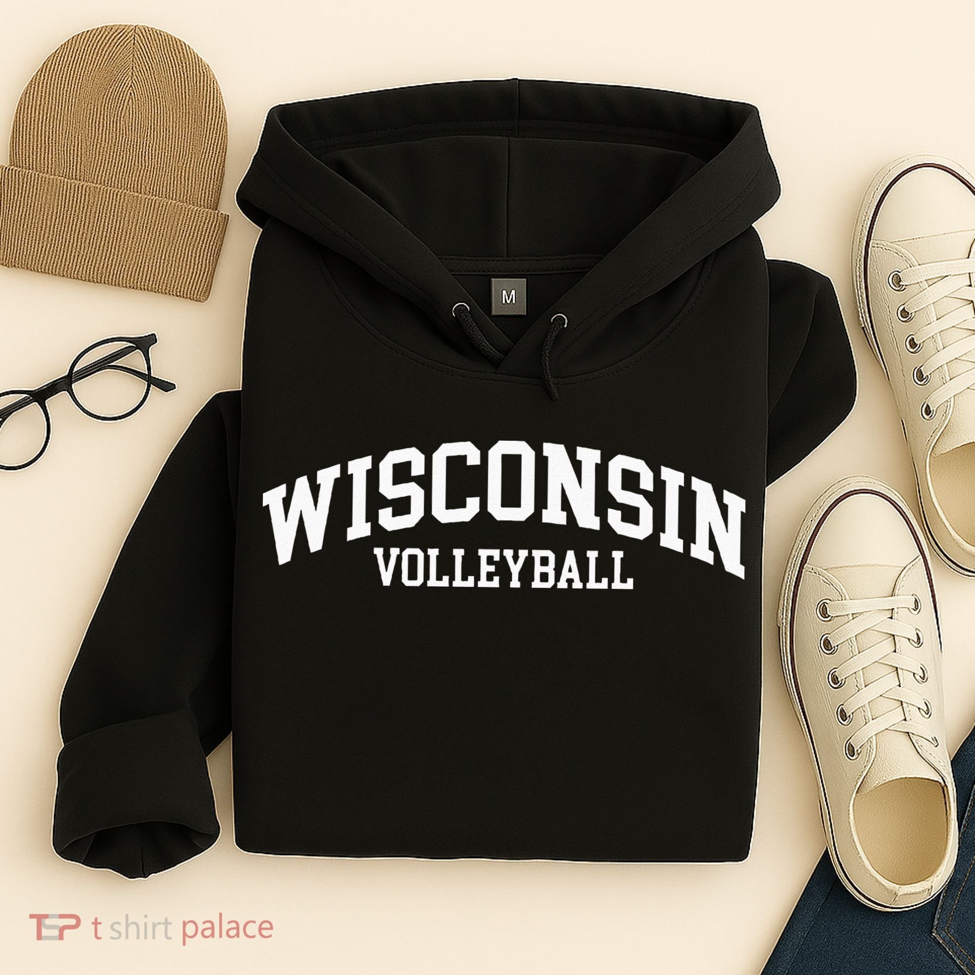 Wisconsin Volleyball Hoodie