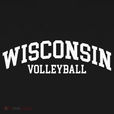 Wisconsin Volleyball Ornament
