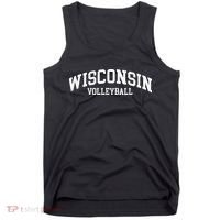 Wisconsin Volleyball Tank Top thumb 0