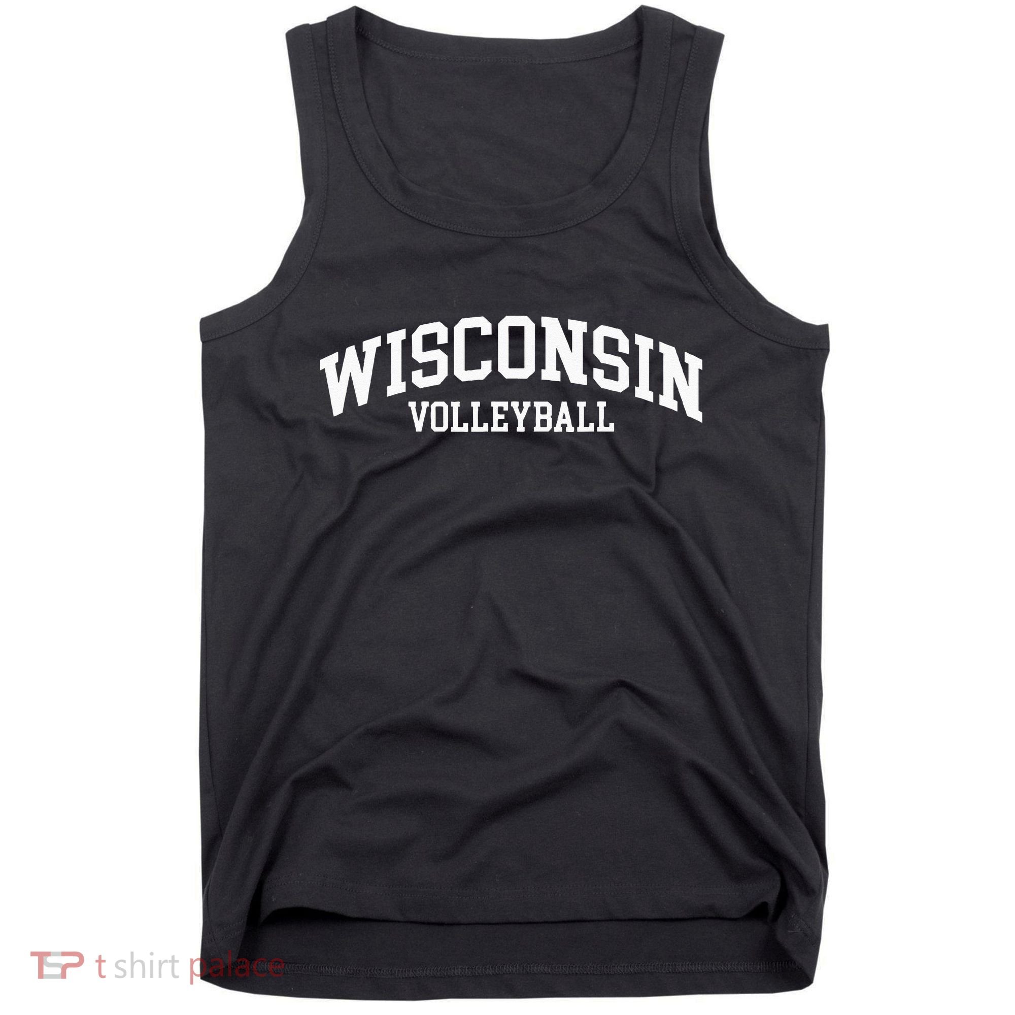 Wisconsin Volleyball Tank Top