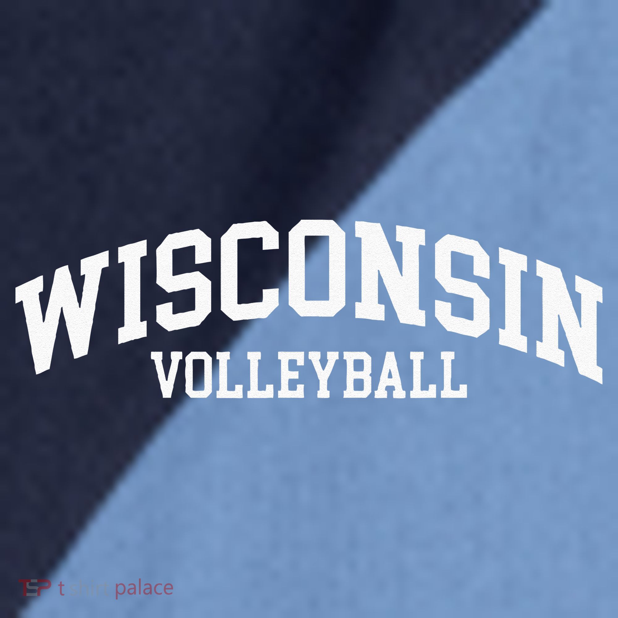 Wisconsin Volleyball Raglan Baseball Sleeve Shirt