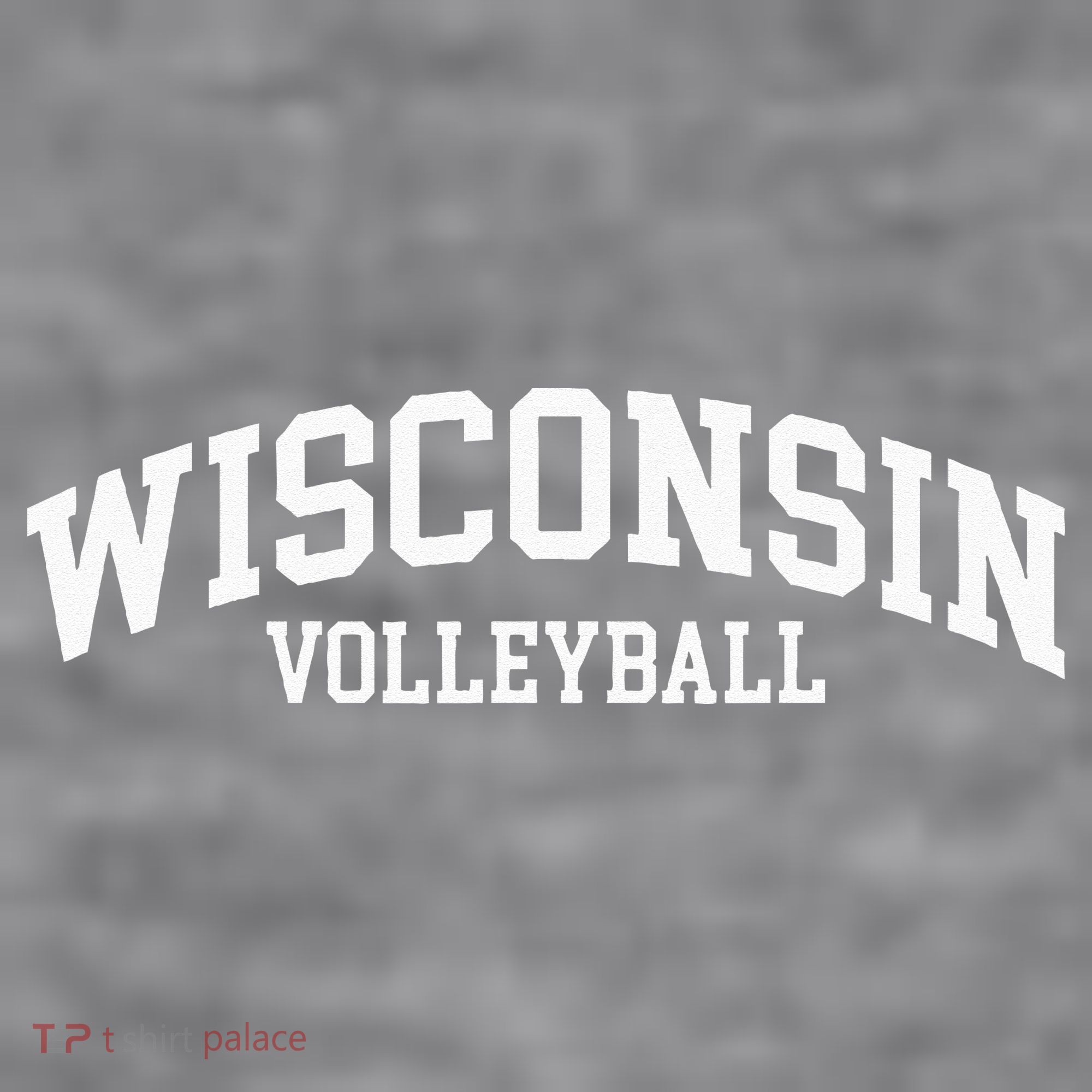 Wisconsin Volleyball Women's Racerback Cropped Tank