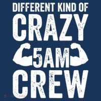 Wo Vintage Workout Squad 5AM Crew Funny Gym Quote Retro VNeck T-Shirt thumb 7