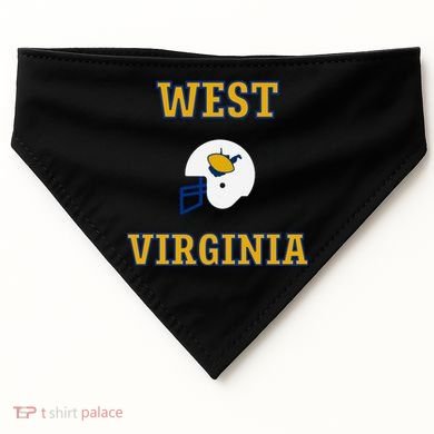 West Virginia USA-Made Doggie Bandana