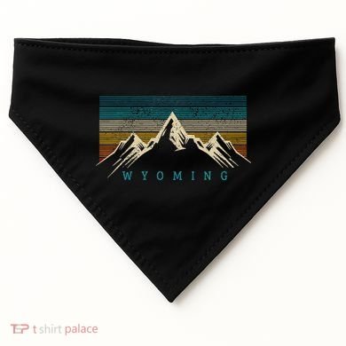 Wyoming Vintage USA-Made Doggie Bandana