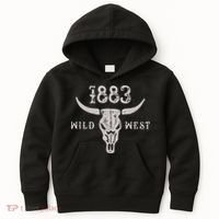 Wild West 1883 Western Southern Kids Hoodie thumb 0