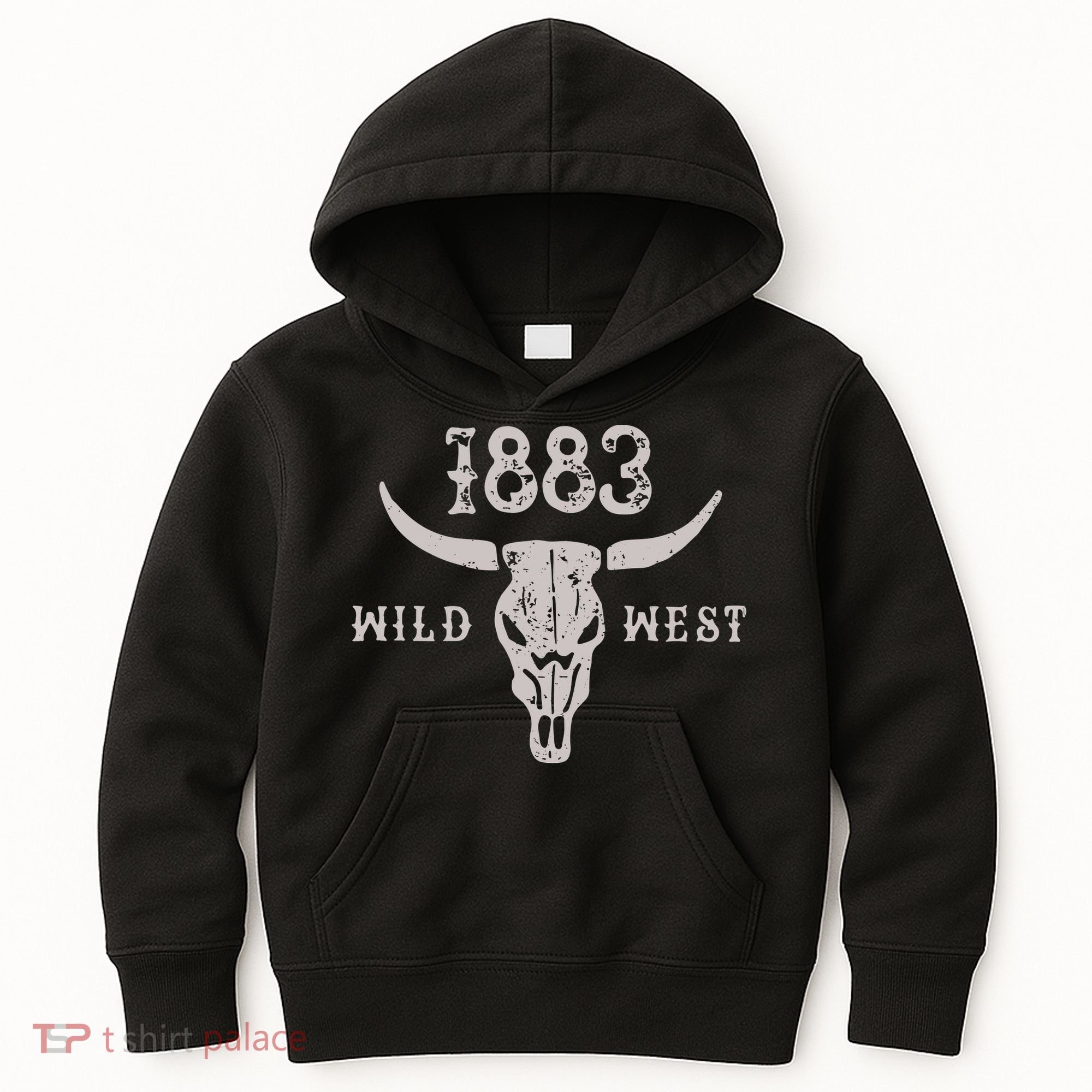 Wild West 1883 Western Southern Kids Hoodie