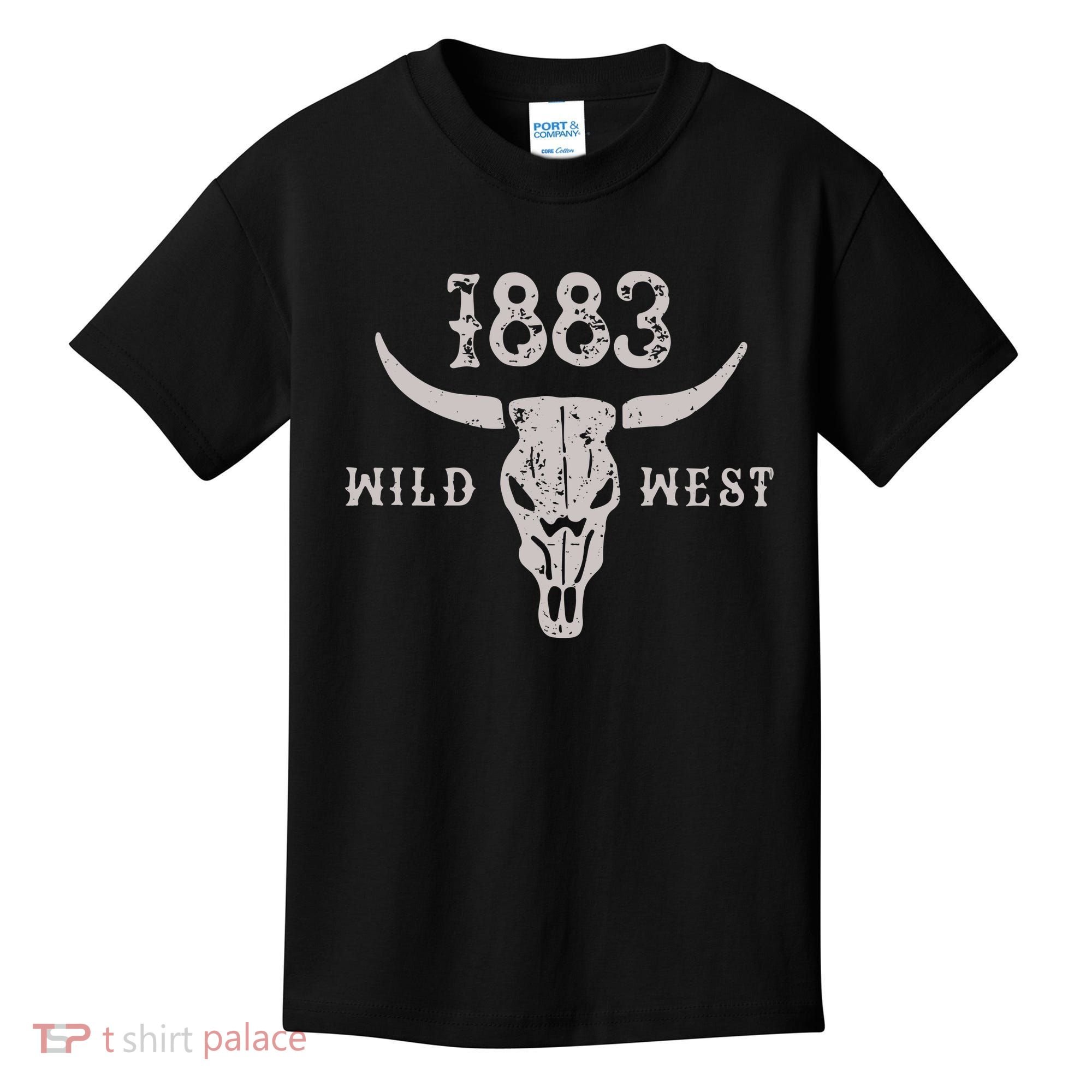Wild West 1883 Western Southern Kids T-Shirt