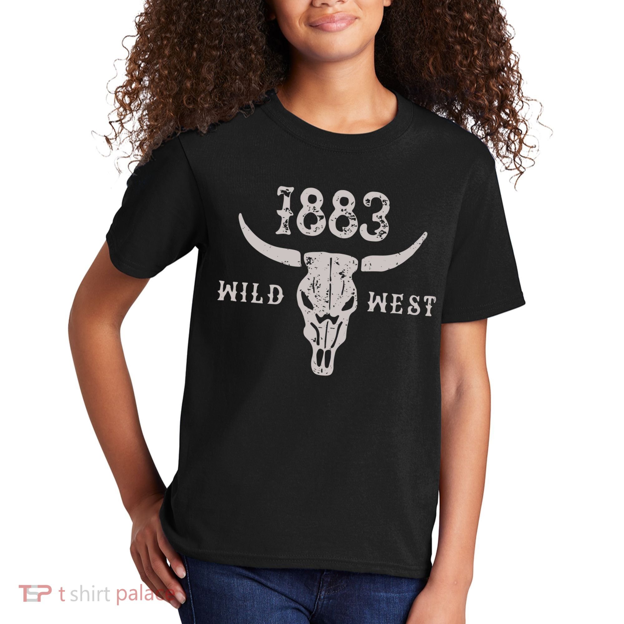 Wild West 1883 Western Southern Kids T-Shirt