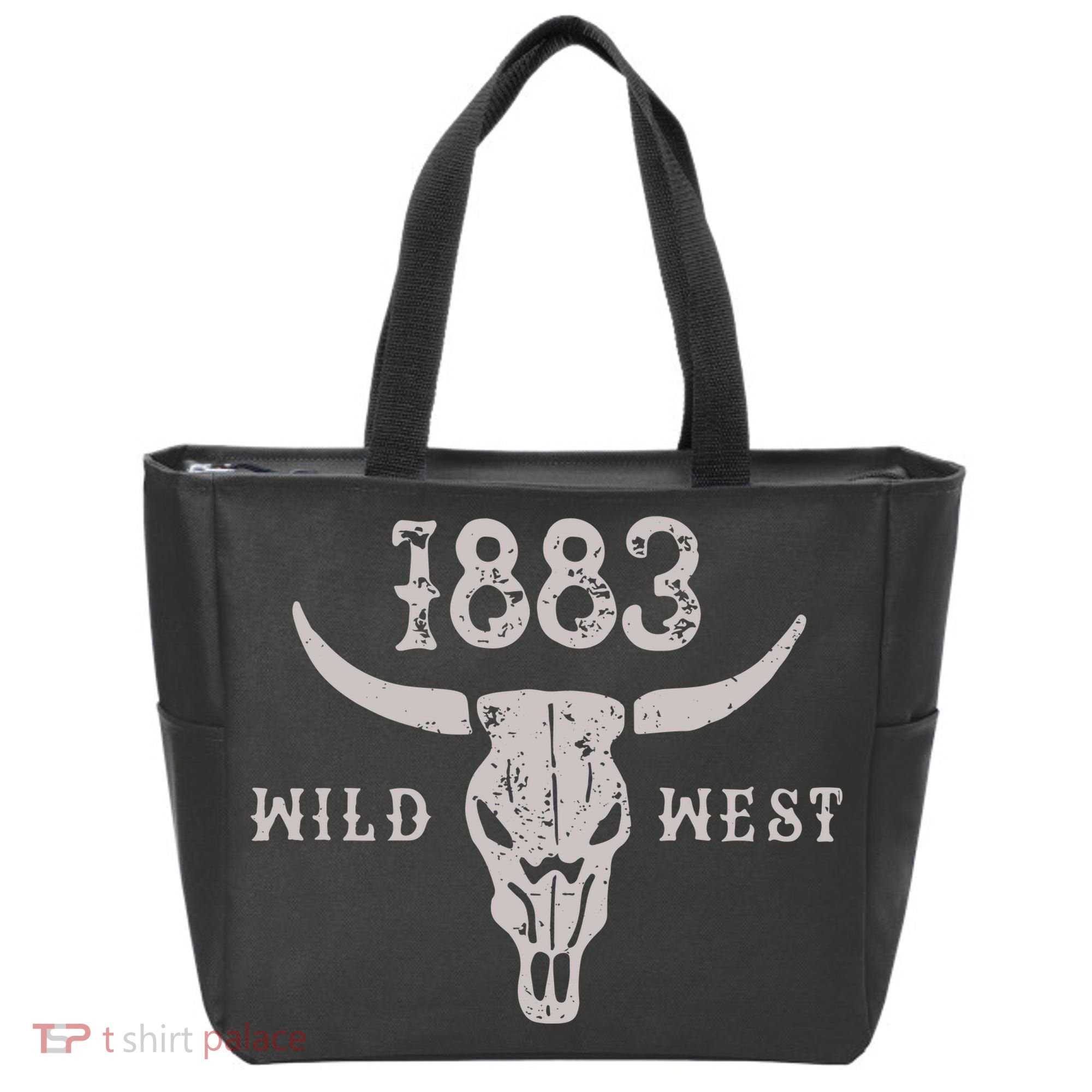 Wild West 1883 Western Southern Tote Bag