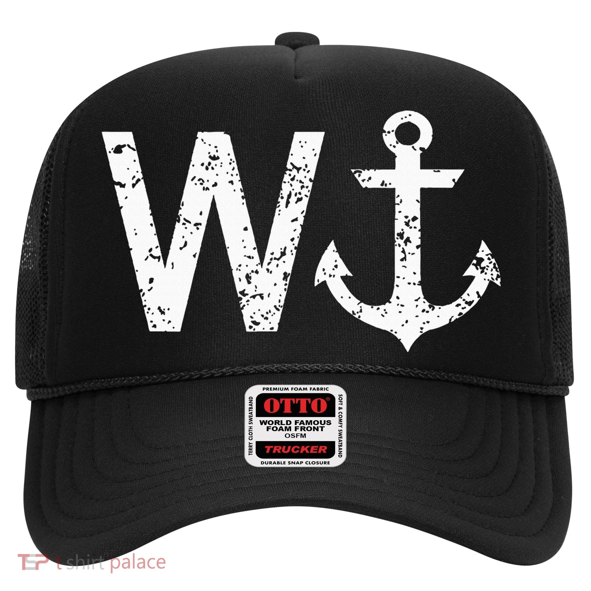 Wanker W Anchor Hat