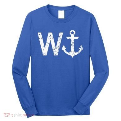 Wanker W Anchor Long Sleeve Shirt