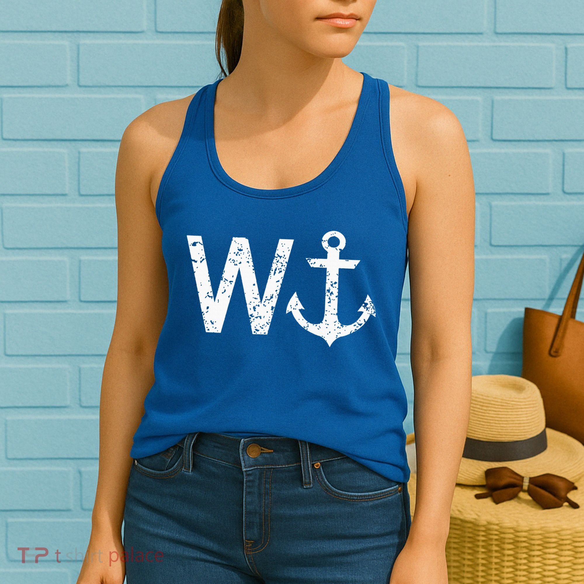 Wanker W Anchor Women's Tank Top