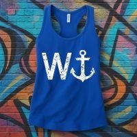 Wanker W Anchor Women's Tank Top thumb 3