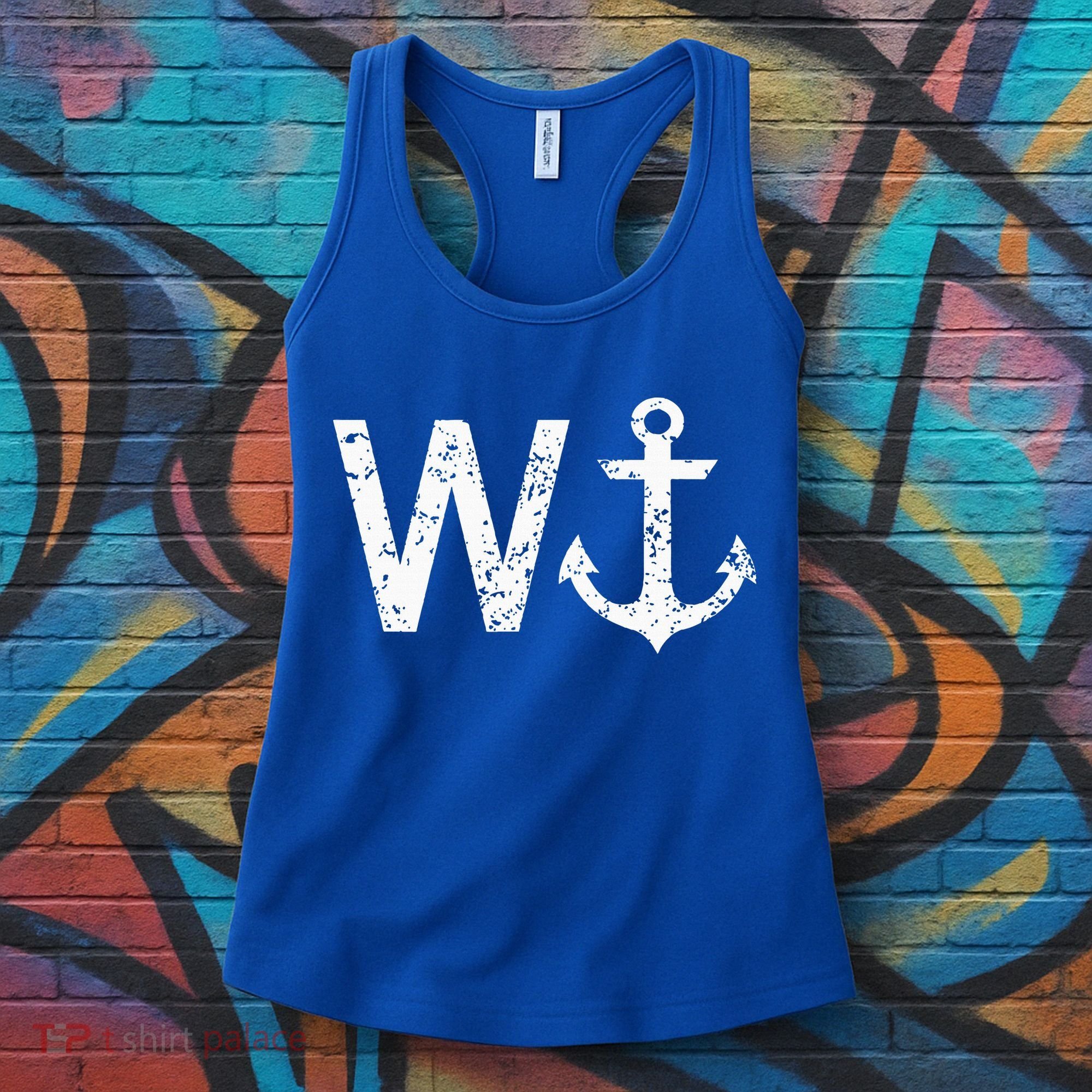 Wanker W Anchor Women's Tank Top
