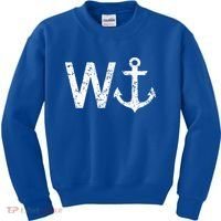 Wanker W Anchor Kids Sweatshirt thumb 0
