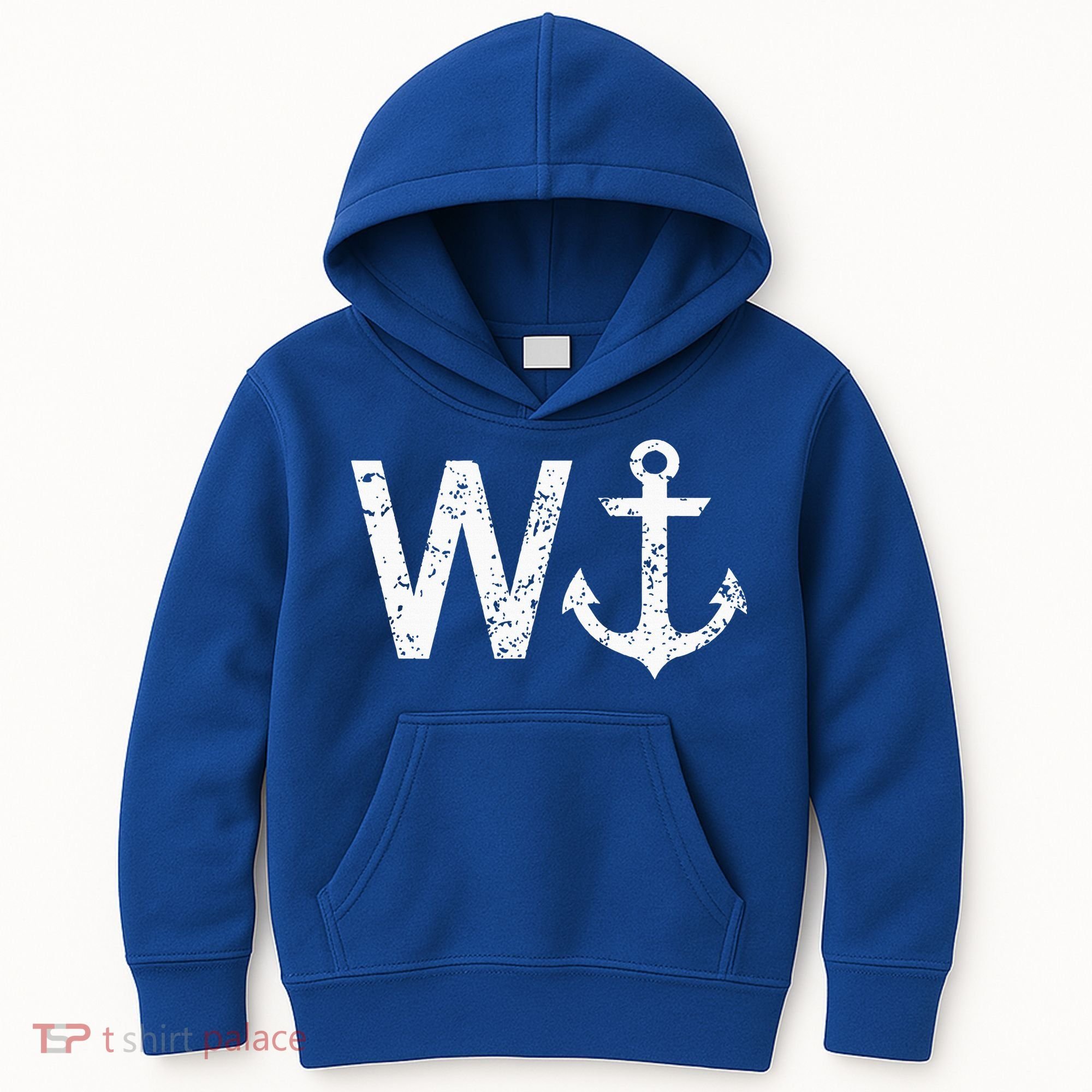 Wanker W Anchor Kids Hoodie