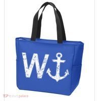 Wanker W Anchor Tote Bag thumb 3