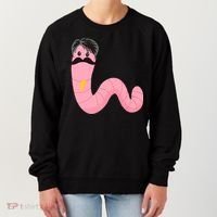 Worm With A Mustache James Tom Ariana Reality Women's Sweatshirt thumb 0