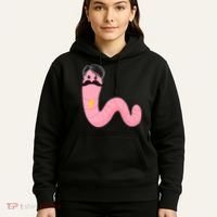 Worm With A Mustache James Tom Ariana Reality Hoodie thumb 5