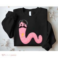 Worm With A Mustache James Tom Ariana Reality Sweatshirt thumb 2