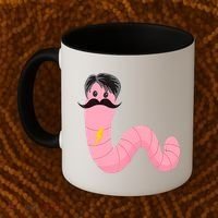 Worm With A Mustache James Tom Ariana Reality Coffee Mug thumb 2