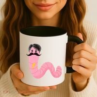 Worm With A Mustache James Tom Ariana Reality Coffee Mug thumb 3