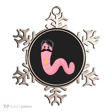 Worm With A Mustache James Tom Ariana Reality Ornament