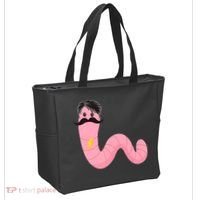 Worm With A Mustache James Tom Ariana Reality Tote Bag thumb 2