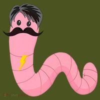 Worm With A Mustache James Tom Ariana Reality Long Sleeve Shirt thumb 2